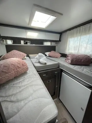 Campingplatz Autocaravana La Brujula Blanes Spanien